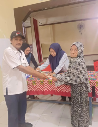 PENERIMA BLT DESA WANI SATU