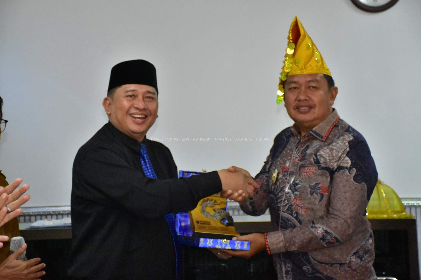 Wakil Bupati Minahasa Tenggara Kunjungi Dispora Sulteng,