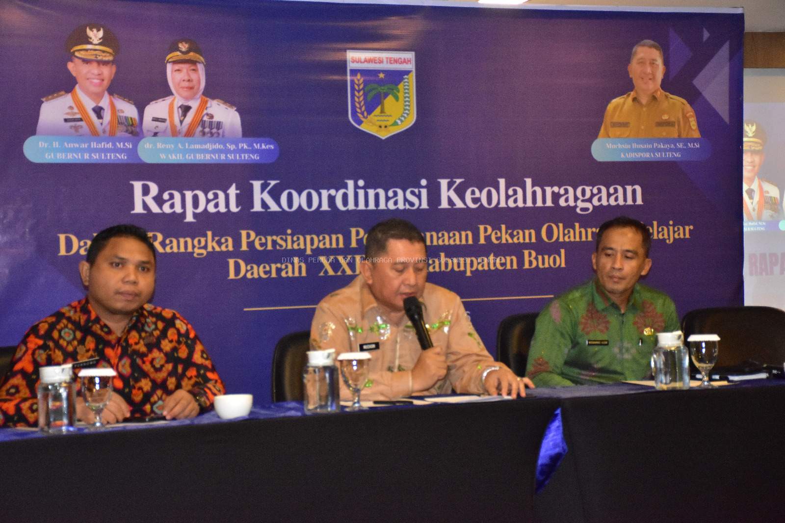 Dispora Sulteng Gelar Rakor Persiapan POPDA di Kabupaten Buol Tahun 2026